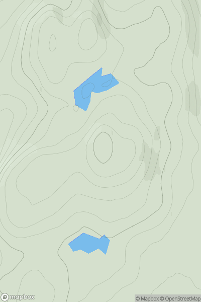 Thumbnail image for Beinn a' Charnain [Lewis and Nearby Islands] [NB150285] showing contour plot for surrounding peak